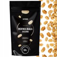 MORWA BIAŁA SUSZONA ORGANICZNA BEZ CUKRU 500g HiFOOD NATURALNA