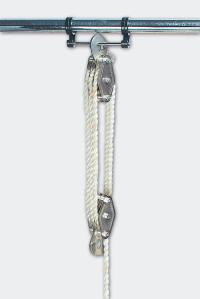 Тросовая лебедка 300 кг нейлоновая ручная лебедка