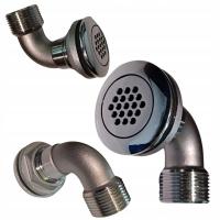 PRZEJŚCIE BURTOWE KĄTOWE Z KRÓĆCEM NA WĄŻ 19MM Z SITKIEM DO BALII OGRODOWEJ