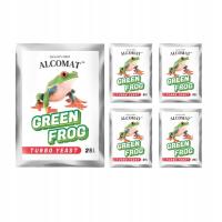 Drożdże gorzelnicze Alcomat Green Frog 5szt HICIOR