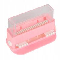 Pudełko na mikroaplikatory. Przezroczysty, plastikowy dozownik pędzli 72