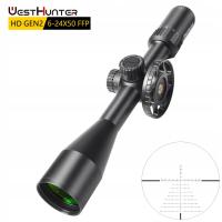 WestHunter HD GEN2 6-24x50 FFP Siatka celownicza MRAD|Zero resetu