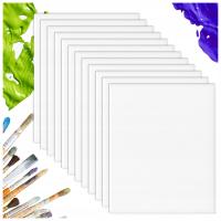 PŁÓTNO DO MALOWANIA MALARSKIE 24x30 CM PODOBRAZIE BAWEŁNIANE 12 szt ZESTAW