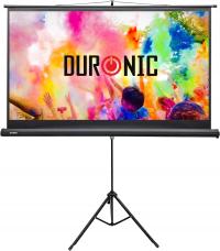 Duronic TPS75 16:9 Ekran projekcyjny 75 cali 166 x 93 cm ze statywem | do s