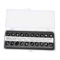 20 szt. Ortodontyczny metalowy aparat ortodontyczny Samoligaturujący OV