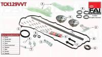 FAI AutoParts TCK129VVT комплект цепи ГРМ