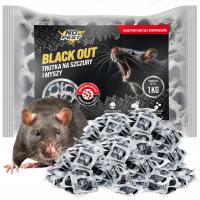 NAJSILNIEJSZA TRUTKA NA SZCZURY MYSZY GRYZONIE CZARNA PASTA NO PEST 1KG