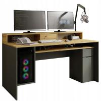 Стол REXO 160 см с ящиками и полками 130 см