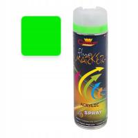 Farba spray 500ml ZIELONY FLUORESTENCYJNA