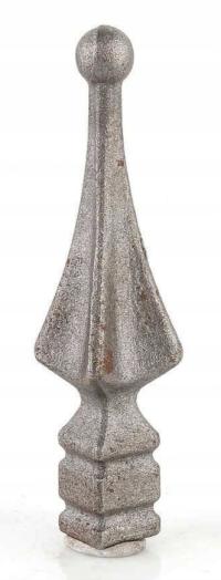 groty stalowy 17x17 szpic końcówka płot ogrodzenie kute 40.092.02 Producent