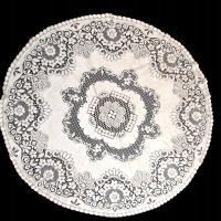 Piękny okrągły obrus 132 cm