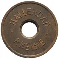 27011. Hallenbad Rheine - token/żeton (4,64g, 22mm)