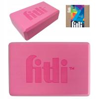 KOSTKA DO JOGI BLOK KLOCEK KOSTKI DO ĆWICZEŃ YOGI ROZCIĄGANIA YOGA PILATES