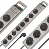 Плата питания Brennenstuhl 1153340118 8 розеток 2,5 м серебристый