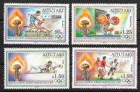 Aitutaki 1992 Znaczki 683-6 ** sport igrzyska olimpijskie Olimpiada piłka