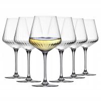 Kieliszki do wina białego 6 szt. 460 / 560 ml Chardonnay Avant-Garde LUMI