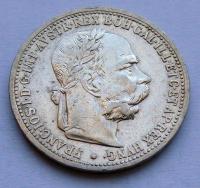 AUSTRIA - 1 korona 1897 r. - Franciszek Józef I - srebro Ag