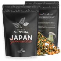 Зеленый чай японский GENMAICHA SHIZUOKA 100 г чай с жареным рисом