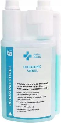 ALPINUS Płyn do dezynfekcji akcesoriów fryzjerskich ULTRASONIC STERILL 1 l