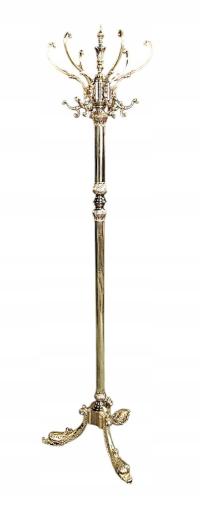 Stojący Wieszak w Stylu Barokowym z mosiądzu kl