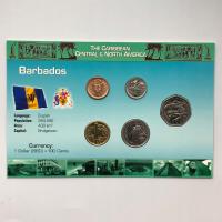 43891. Barbados, set menniczy w oryginalnym opakowaniu (5 monet)