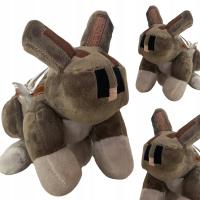 MINECRAFT плюшевый талисман кролик Коричневый кролик 20 см мягкая плюшевая игрушка