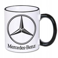 Керамическая кружка с принтом Mercedes gift