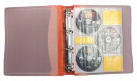 Segregator Klaser Etui Organizer na 90 płyt CD/DVD Class'Imedia #Ł