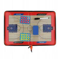 Składany zestaw schowka do nauczania strategii koszykówki