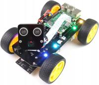 INTELIGENTNY ZESTAW SAMOCHODOWY FREENOVE 4WD DO Raspberry Pi 4 B 3 B+ B A+