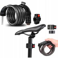 BLOKADA DO ROWERU elektrycznego miejskiego NA SZYFR KOD ZAPIĘCIE SKŁADANE