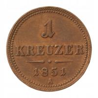 [M29394] Austria 1 kreuzer 1851 A