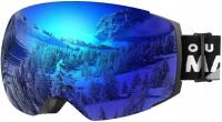 Gogle narciarskie OutdoorMaster PRO Ski Goggles PRO Magnetyczne soczewki
