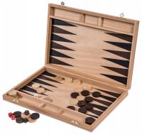 SQUARE - Backgammon z drewna 35 BASIC - Tryktrak