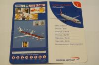 British Airways Safety Card / Instrukcja bezpieczeństwa Airbus A319