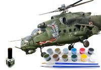 Вертолет Ми-24 'польский гусар' краски, клей
