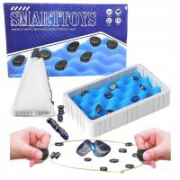 SZACHY MAGNETYCZNE Kamienie MAGNESY Plansza Gąbka GRA STRATEGICZNA 20