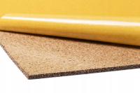 Tablica, płyta korkowa samoprzylepna drobnoziarnista 915x610mm, grubość 5mm