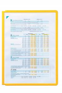 Panel informacyjny Durable Sherpa 5606 żółty