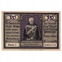 Банкнота, Германия, Stolp, 150 Pfennig, Bataille, 192