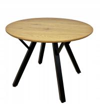 Круглый обеденный стол скандинавский лофт 80X80X76 см для гостиной столовой