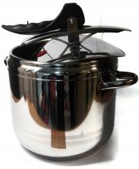 Скороварка home perfect 7 л Серебряный горшок под давлением из нержавеющей стали