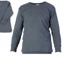 Футболка с длинным рукавом серый