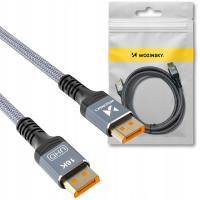 KABEL PRZEWÓD DISPLAYPORT 2.1 CERTYFIKOWANY VESA 80 Gb/s 16K@60Hz 3m