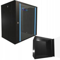 Настенный шкаф Extralink 12U 600x450 черный EX.7263