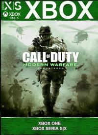 CALL OF DUTY MODERN WARFARE REMASTERED KLUCZ XBOX Xbox One SERIES X S