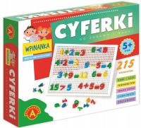 Zestaw Wpinanka CYFERKI 215 Elem Alexander