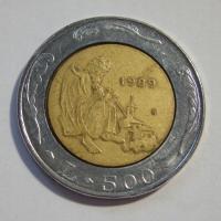 500 Lire, San Marino, 1989r. X342