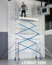 Алюминиевые строительные леса передвижные строительные леса на колесах LEMAR