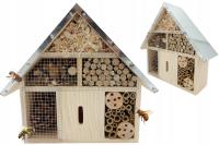 Домик для насекомых, насекомых, пчел, бабочек, кирпичная кладка, 29 см